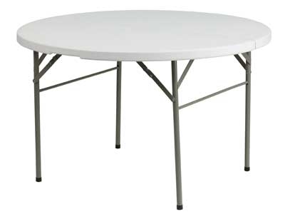 Plastic Round Tables - Image 2